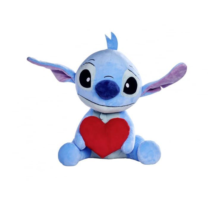 Peluche - Lilo and Stitch - 6315870039NPB - Cœur - 50 CM