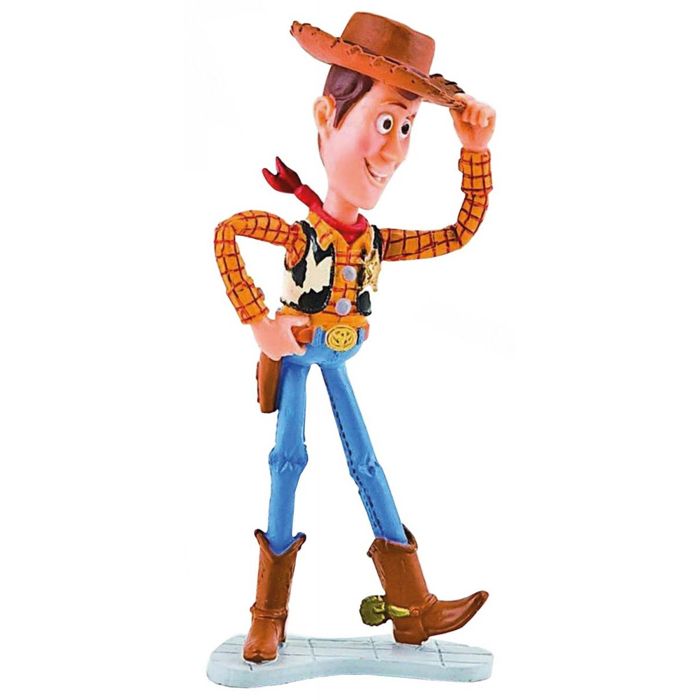 Figurine Woody - Toy Story Disney - 10 cm - BULLY