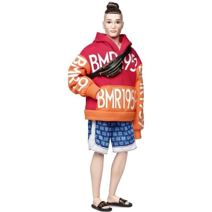Poupée de collection - Barbie - BMR1959 - Articulée - Look streetwear - Sweat à capuche
