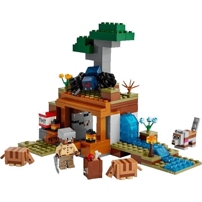 LEGO minecraft 21269 L’expédition dans la mine du tatou Cadeaux Jouets Objets de collection 8+