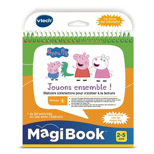 VTech Livre Interactif Peppa Pig pour Enfants