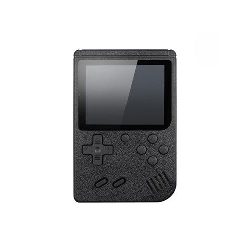 Console de jeux portable avec 400 jeux retro couleur noir