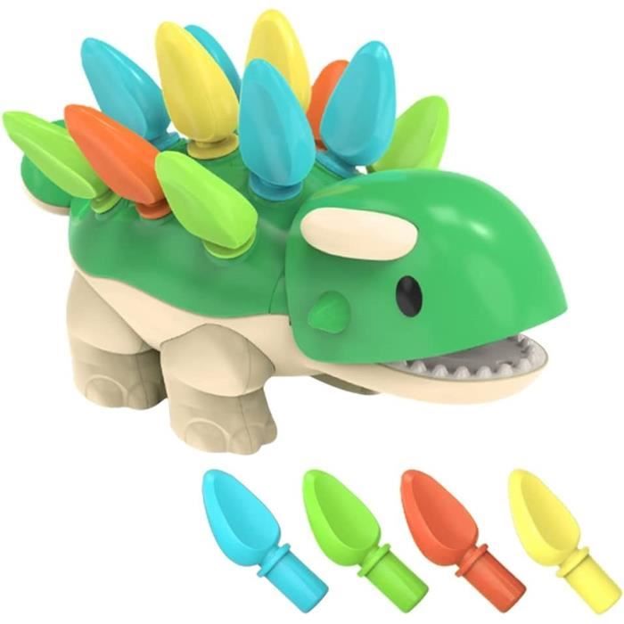 Montessori Jouets à partir de 2 ans Montessori Tri Jeu de Tri Jouet Motricité Bébé Jouet Dinosaure Jouet Educatif Cadeau