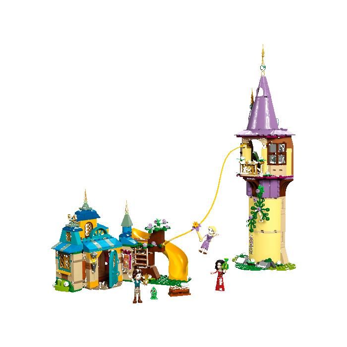 LEGO Disney 43241 La tour de Raiponce et la Taverne du Canard Boiteux Cadeaux Jouets Objets de collection 6+