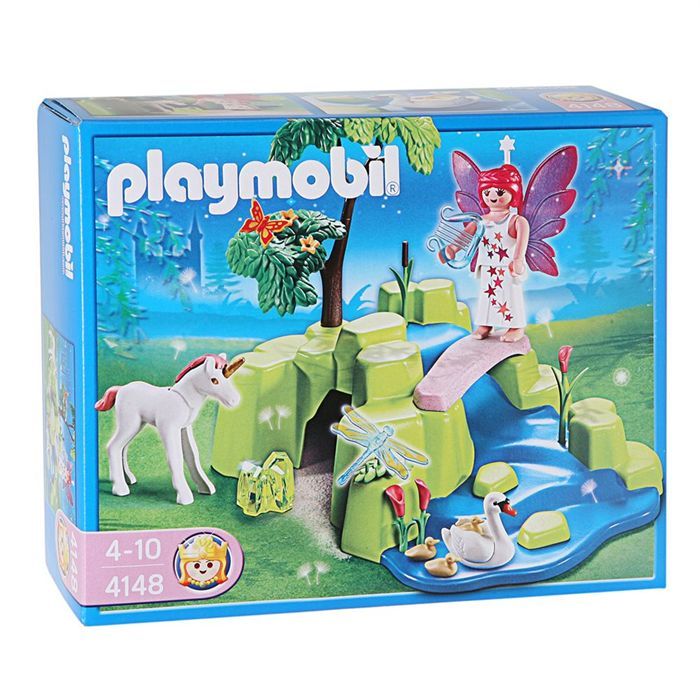 Playmobil - Jardin De Fées - Princesses - 1 personnage 7 animaux et accessoires - Mixte - A partir de 5 ans