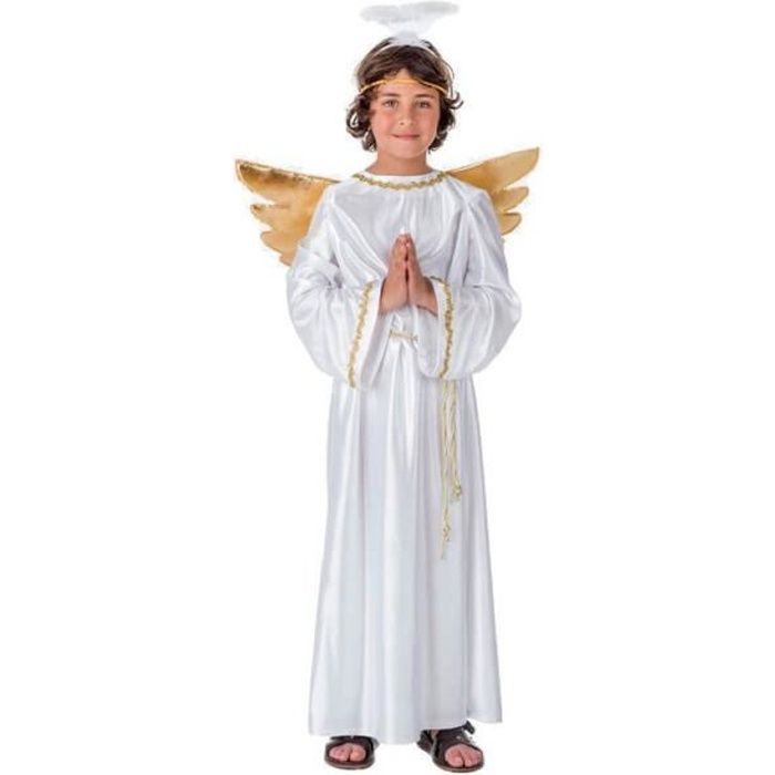 Déguisement dange - DisfraZZes - Garçon - Blanc - Polyester - 3 ans et plus