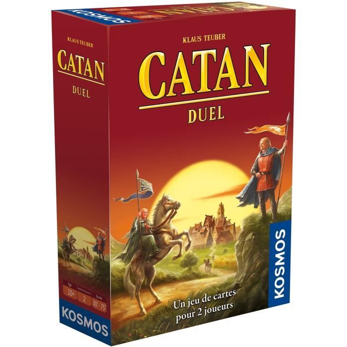 Jeu de société - ASMODEE - Catan Duel - À partir de 10 ans - 2 joueurs - 30 à 75 minutes