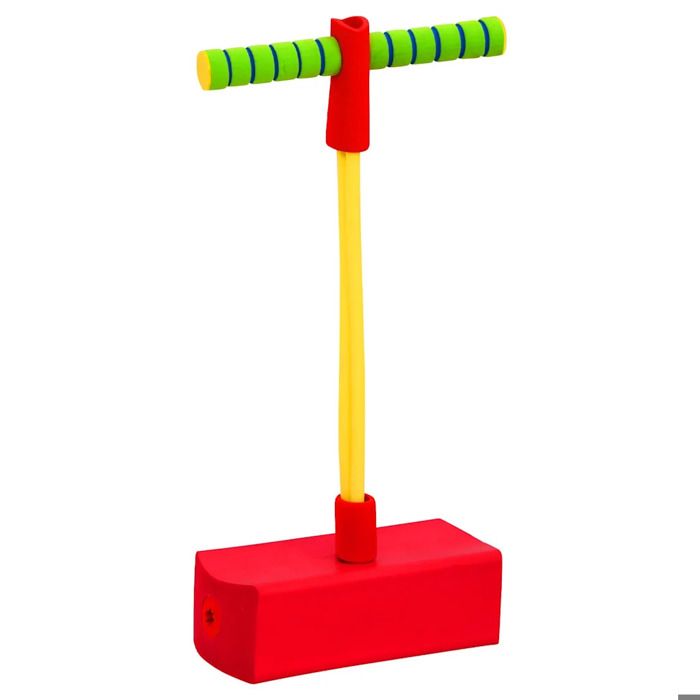 Bâton sauteur - vidaXL - Jouet dextérieur - Rouge - 23 x 11 x 50 cm - Pour enfants à partir de 3 ans