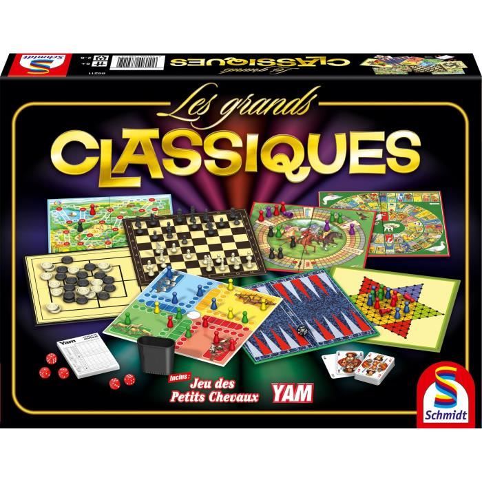 Les grands classiques Jeux de Société - SCHMIDT SPIELE - Retrouvez les grands classiques du jeu dans cette collection !