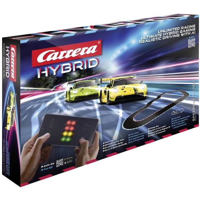 Set de course - Carrera - Porsche 911 GT3 R - Vert clair - Mixte - 1 kit