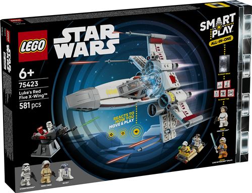 LEGO® Star Wars™ 75423 SMART Play™ : le X-Wing™ Red Five de Luke