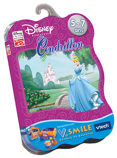 VSmile Cendrillon Jeu Éducatif VTech pour Jeunes Enfants