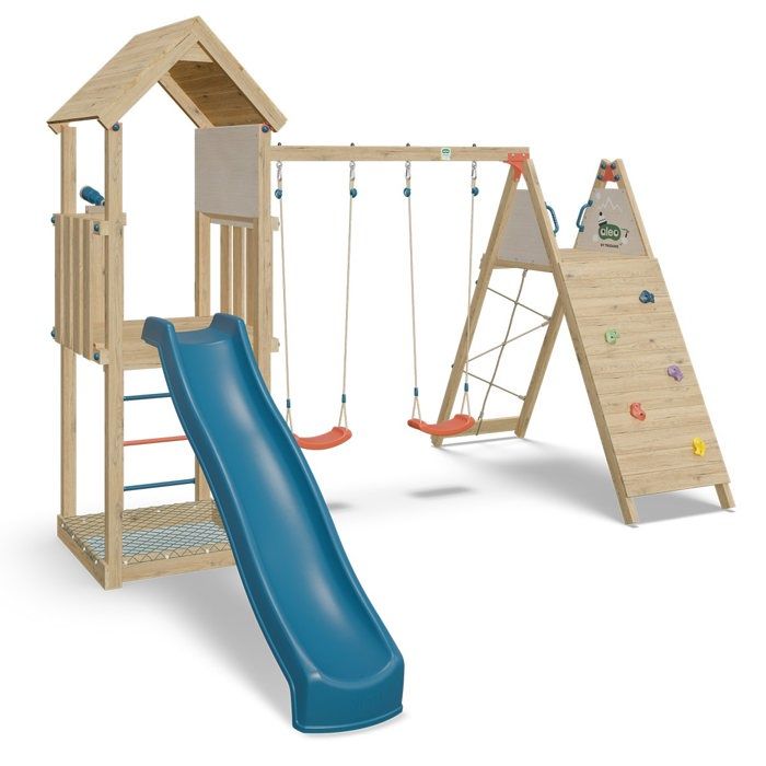 Aire de jeux bois 220 m OLYMPIA XPLORER 2 - 9 enfants
