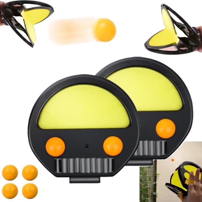 Jeu Catch Ball Et TossJeu De Lancer Et DattrapeCour Sports Interactive pour Jardin Piscine Plage Jeux Exterieur Enfant