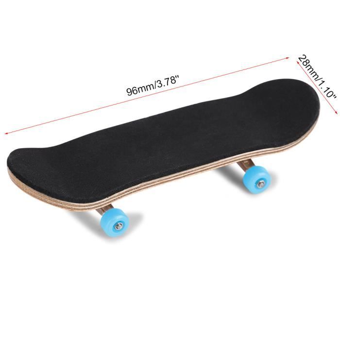 Finger Skateboard - ESTINK - Bois dÉrable - Roues à Roulements Fermés - 96 x 28 mm - Pour Enfants