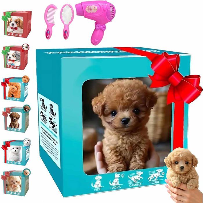 ALFOYU Chiot Robot Interactif Realiste avec Aboiements