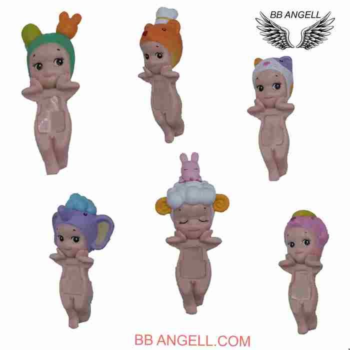 BB ANGELL SÉRIE HIPPERS HOME  Ornements téléphone Ordinateur cadeaux anniversaire compatible sonny angel  1 ALÉATOIRE