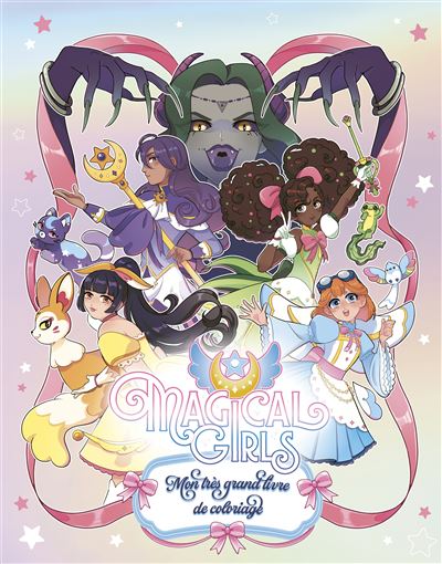 Magical Girls – Mon très grand livre de coloriage - Fabs Nocera - Fleurus