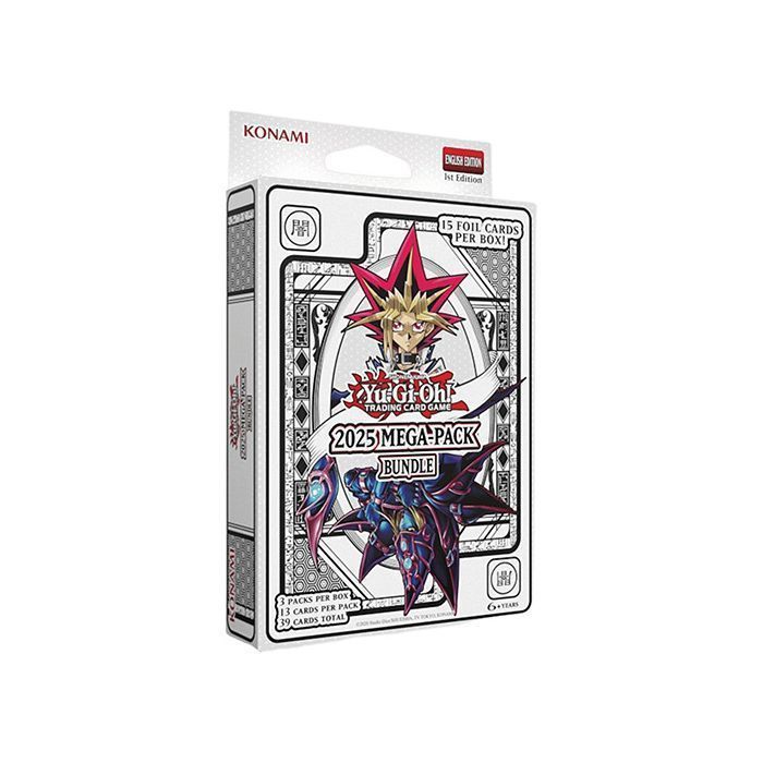 Jeu de cartes - KONAMI - Mega-Pack Bundle 2025 - 1 Mega-Packs Aleatoire - Mixte - À partir de 6 ans