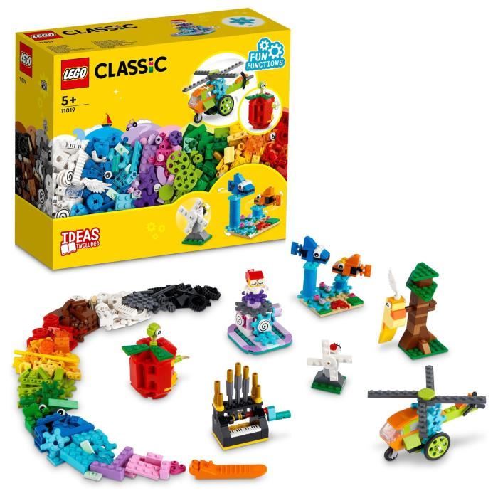 LEGO® Classic 11019 Briques et Fonctionnalités Jouets de Construction Enfants