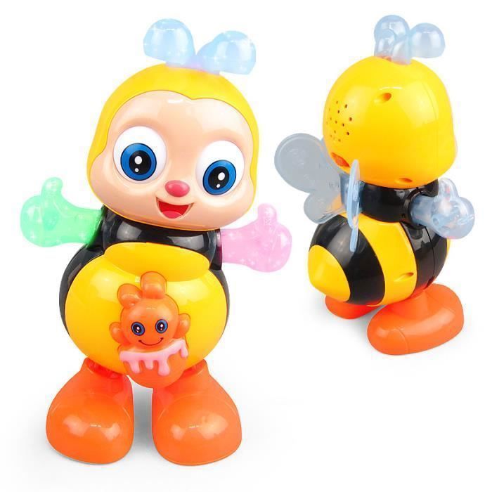 Dancing Abeille Dancing Abeille ToyAbeille Musical Dansant et Chantant avec Lumières LEDCadeaux pour bébés