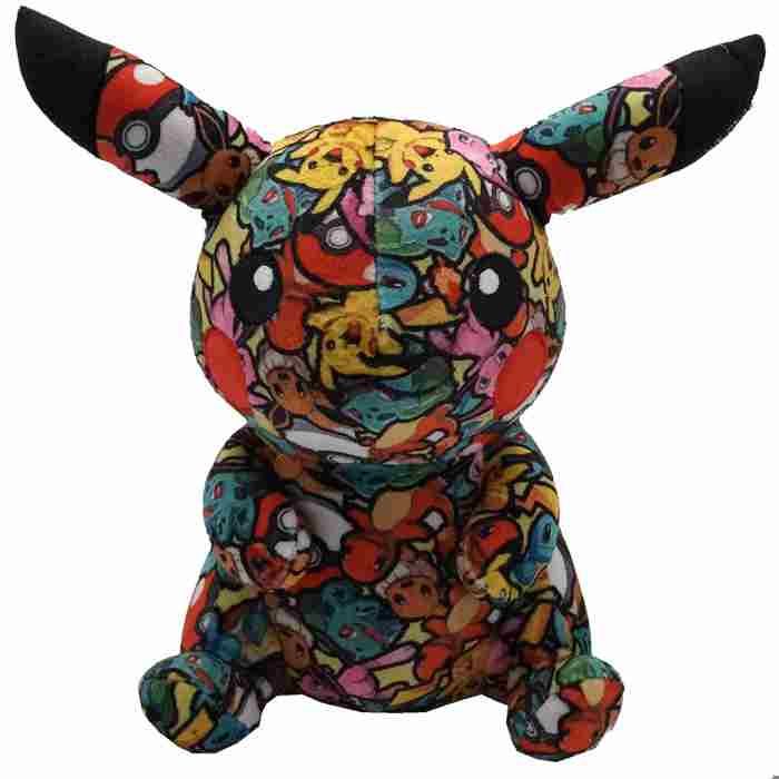 Pokémon Peluche Pikachu Peluche Douce de 20 cm avec des détails Authentiques