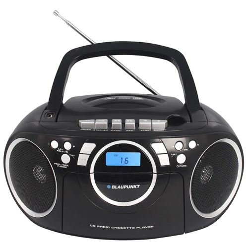 Blaupunkt BB16 Boombox Lecteur CD Portable avec Radio kassettenplayer aux