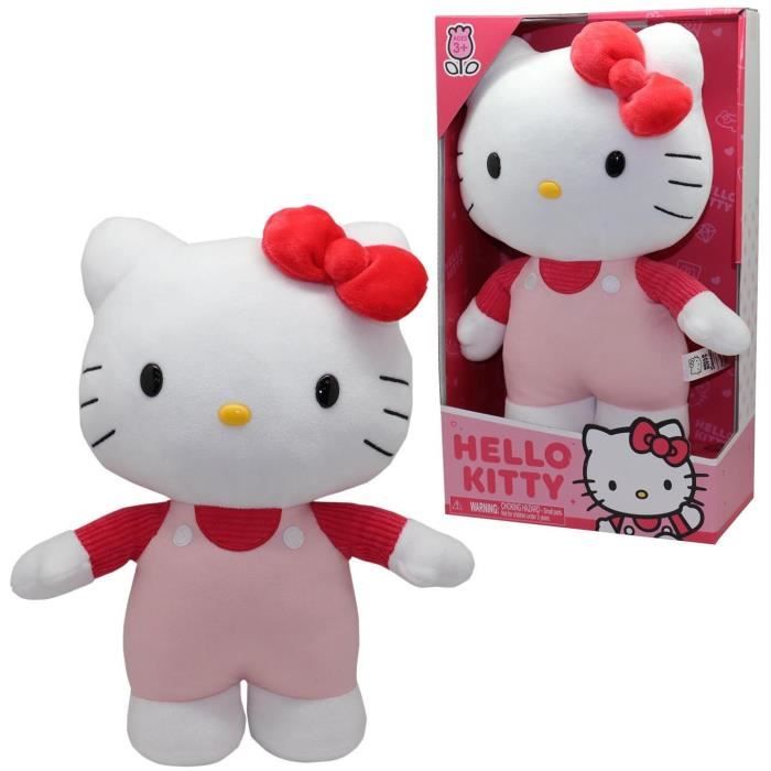 Peluche - GPTOYS - HELLO KITTY - HKT132 - Modèle T-shirt rose - 30 cm - Dès 3 ans