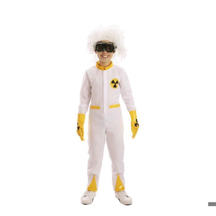 Déguisement - Costume de savant fou - Multicolore - 6 mois à 14 ans - Combinaison et gants inclus