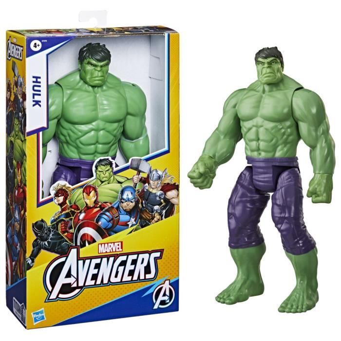 Figurine Hulk 30 cm jouet Avengers Titan Hero Series pour enfants à partir de 4 ans Marvel