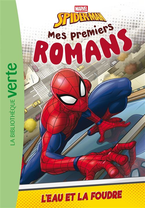 Mes premiers romans Spider-Man, Tome 06 - L'eau et la foudre - Hachette Jeunesse