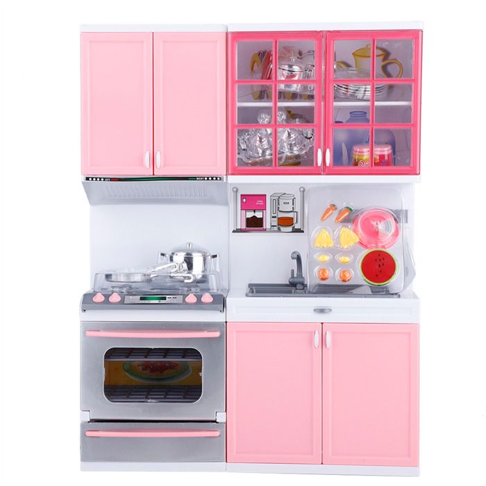 Cuisine Jouet pour Enfants - SURENHAP - Jeu de Rôle et d’Imitation Ensemble Ustensiles de Cuisine Miniature Cadeau Fille