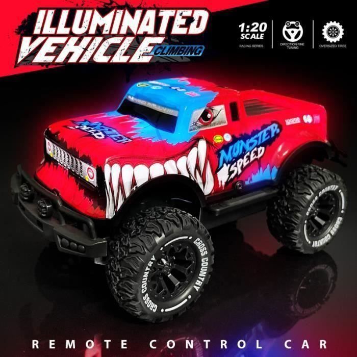 Mini Voiture Telecommandée de Course Jouet Enfant 4 5 6 7 8 Ans Garcon Cadeaux de Noël Enfants Voiture Tout Terrain YYV