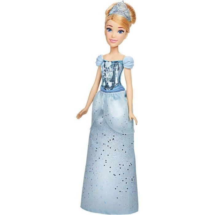 DISNEY PRINCESSES - Poussière détoiles - Poupée Cendrillon avec jupe et accessoires - jouet pour enfants - à partir de 3 ans