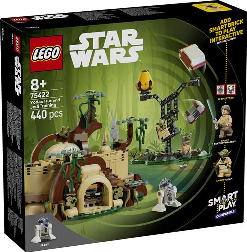 LEGO® Star Wars™ 75422 SMART Play™ : la hutte de Yoda et l’entraînement Jedi
