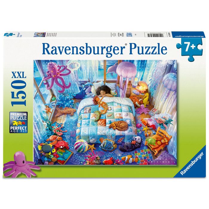 Ravensburger - Puzzle Enfant - 150 pièces XXL - Rêves sous-marins - dès 7 ans - Puzzle de qualité supérieure - 12004303