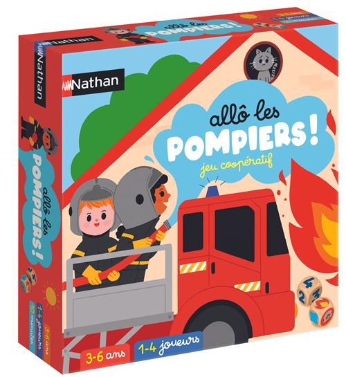 Jeu classique Nathan Allô Les Pompiers