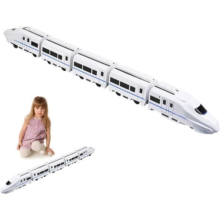 Jouet - Ensemble de Trains à Grande Vitesse - ABS - Intérieur - Lumières