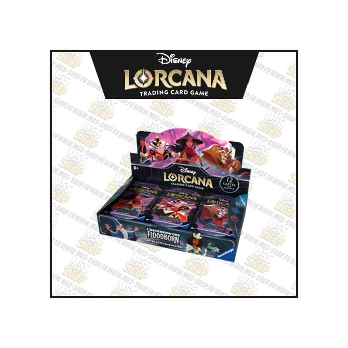 Disney Lorcana - Display l’Ascension des Floodborn (Boite 24 boosters)