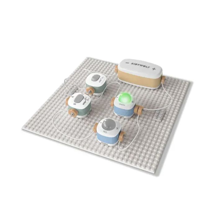 Jeu scientifique - KIDYWOLF - KIDYELEC-STARTER - Kit délectricité - 11 pièces - À partir de 6 ans