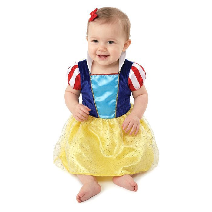 Déguisement Princesse Bébé - Disney Princesses - Robe - Blanc Multicolore - Fille - Intérieur