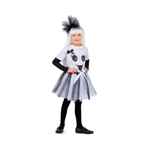 déguisement fantôme tutu fille - 3/4 ans - noir - unimasa 206396