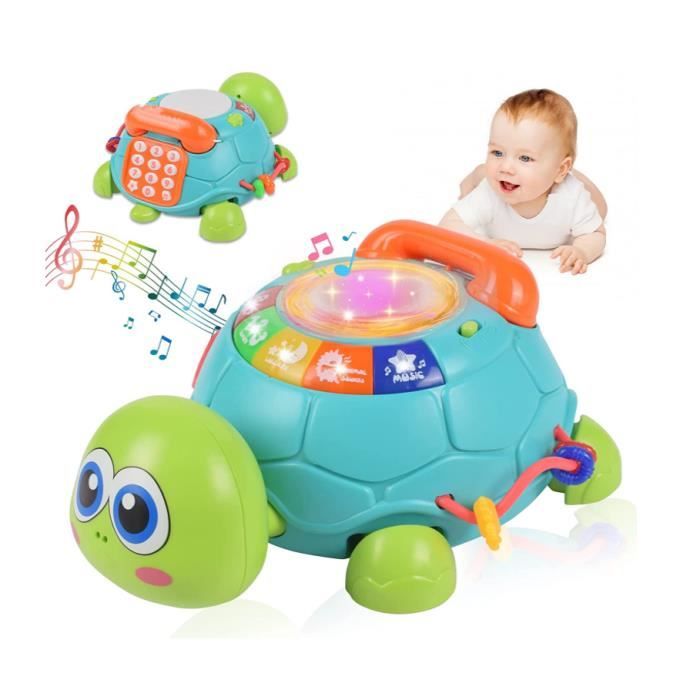 Jouet Bebe 3 6 9 12 MoisJouet Enfant 1 2 3 ans Jouets Musicaux pour Bébés 12 à 18 moisJeux Educatif avec Sons et Lumières