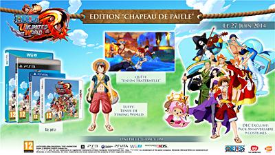 One Piece Unlimited World Red Edition Chapeau de Paille PS3