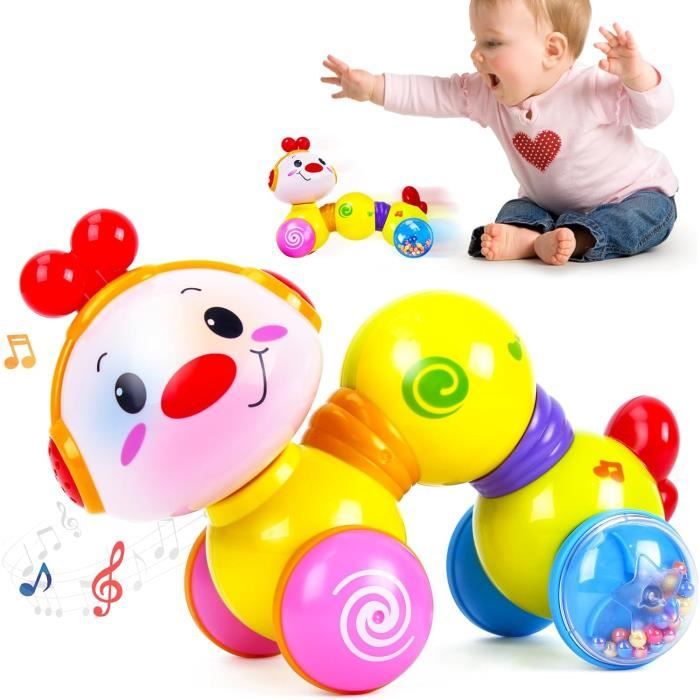 Jouet dactivité - Non spécifié - Chenille Musicale - Lumières et Musique - Pour Bébé 6 Mois et Plus - Mixte