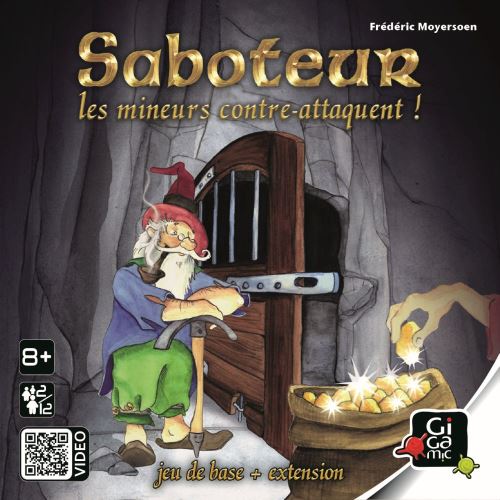 Saboteur 2 : Les mineurs contre-attaquent (NF) - GIGAMIC - Jeu de société, carte, bluff
