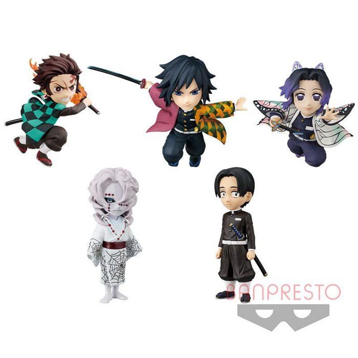 Figurine - BANDAI - Demon Slayer - Wcf Vol.4 - Couleurs vives - 7 cm - PVC/ABS