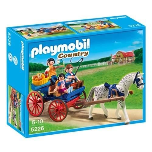 PLAYMOBIL 5226 Calèche avec Famille