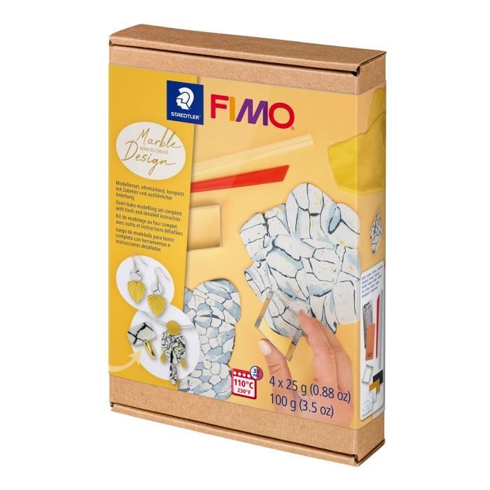 Pâte à modeler - FIMO - Set souple - 100g - Idéal pour débutants - Créativité illimitée
