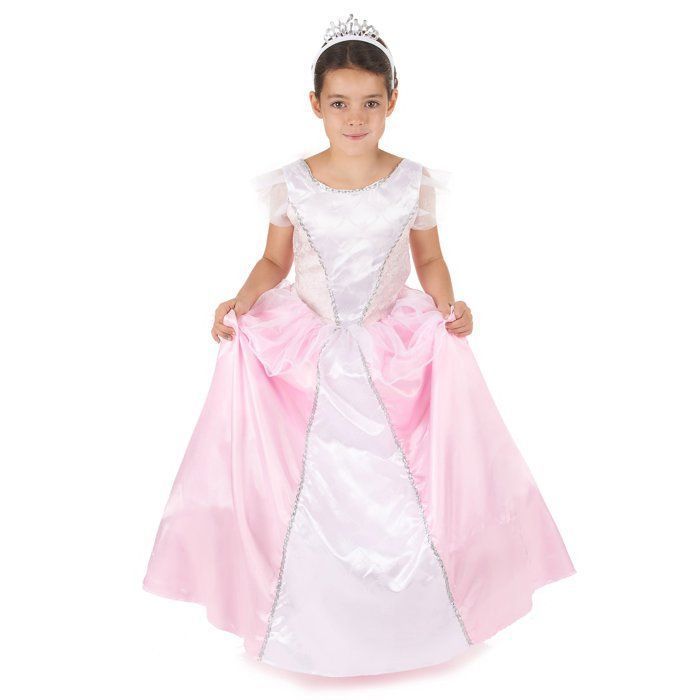 Déguisement - Déguisement princesse fille rose et blanc